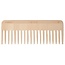 Sinelco Bamboo b3 anti-static wooden afro comb sibel