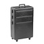 Croco aluminum case with 3 storage levels 63X36X22CM SIBEL