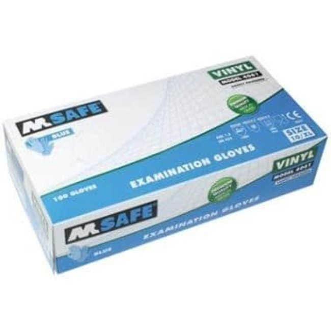 M-Safe 4061 disposable vinyl handschoen