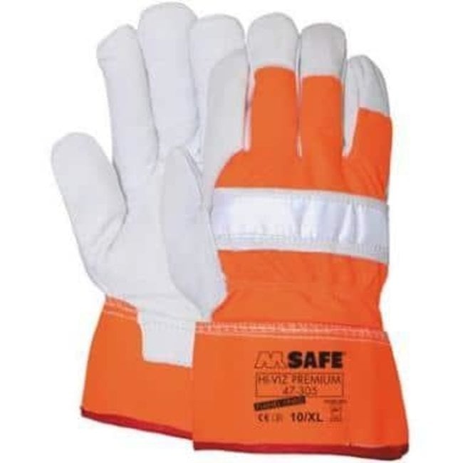 M-Safe Hi-Viz Premium 47-305 handschoen 10/XL