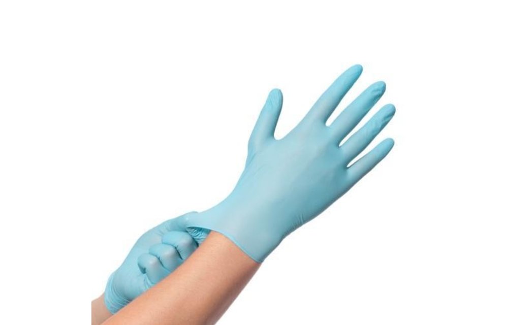 Comforties Soft nitril Easyglide en Grip Blauw 100 stuks