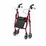 Romed Reliance rollator with seat Red