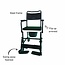 Romed commode chair mobile