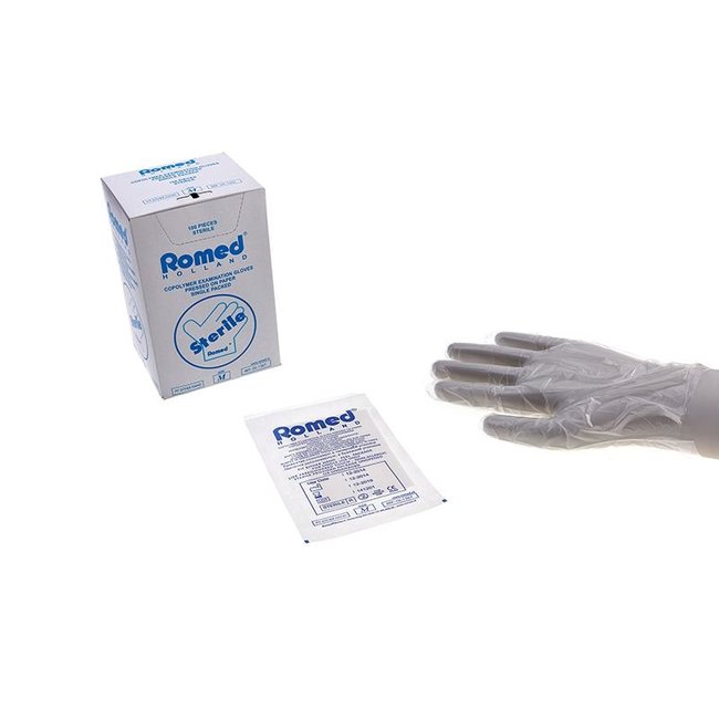 Romed copolymer sterile Small - 100 handschoenen