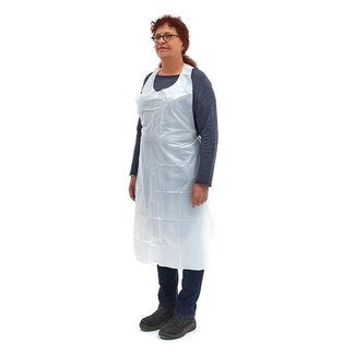 Romed Romed pe aprons white, per 100 (80x125cm)