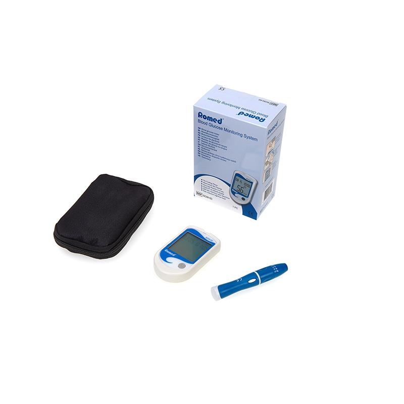 Romed Romed Bloedsuikermeter / Bloedglucosemeter met teststrips