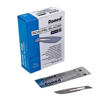 Romed Romed scalpel blades No. 10 sterile