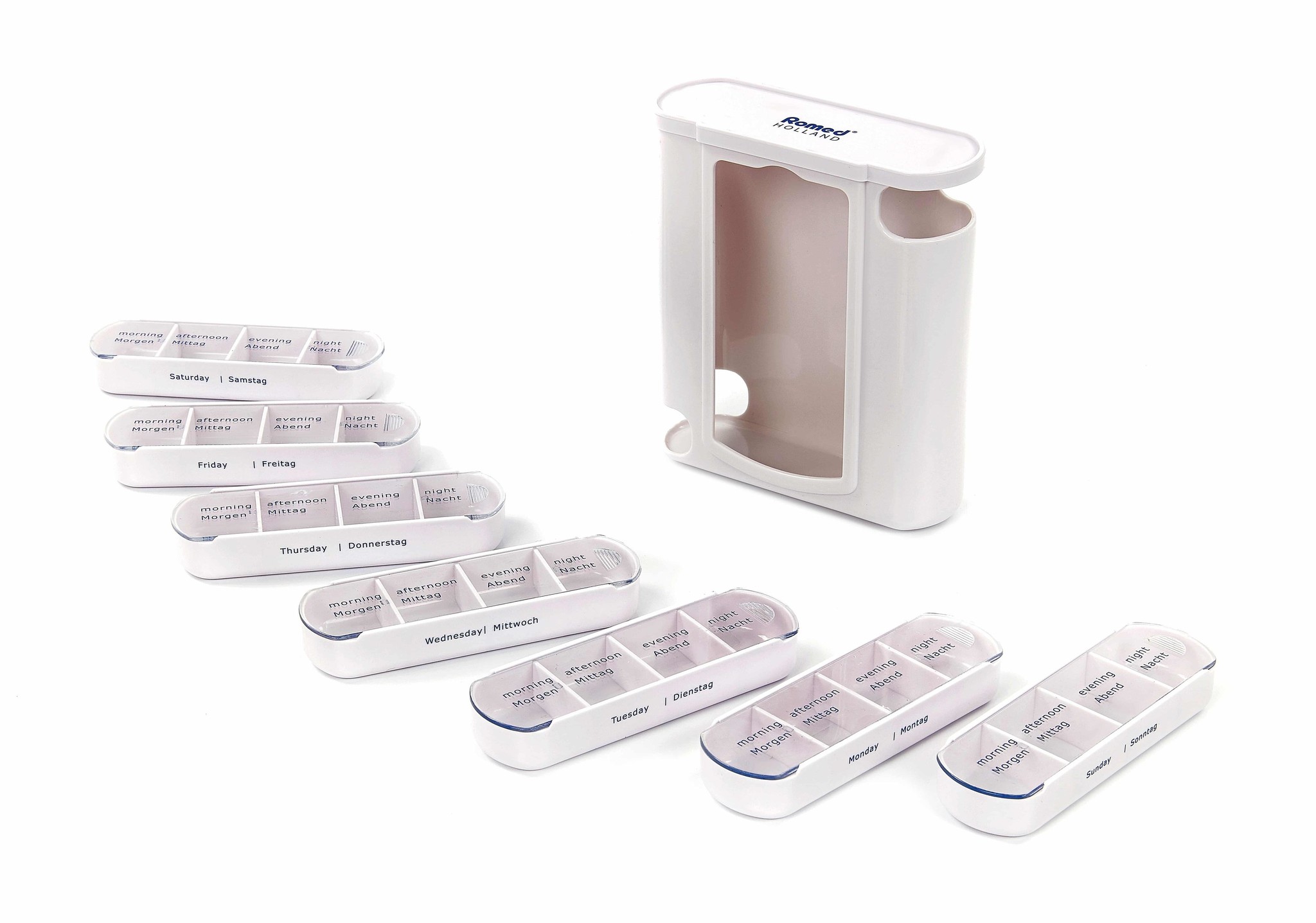 Romed Romed medication dispenser / pill box - week, foto 3 van 4