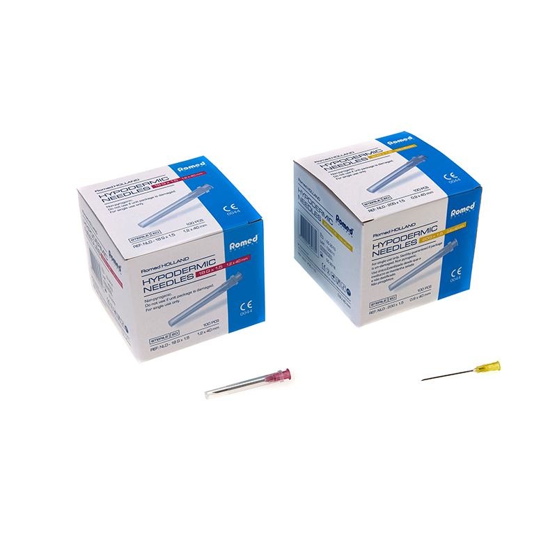 Romed Romed 100pcs injection needles 19G x 1.5, foto 2 van 2