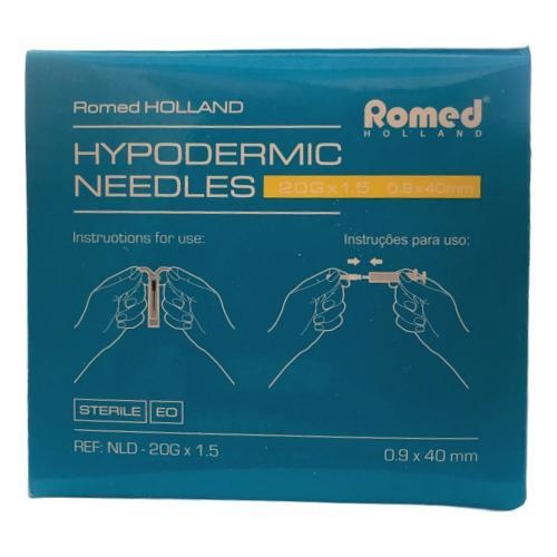 Romed Romed 100pcs injection needles 20G x 1.5, foto 3 van 3