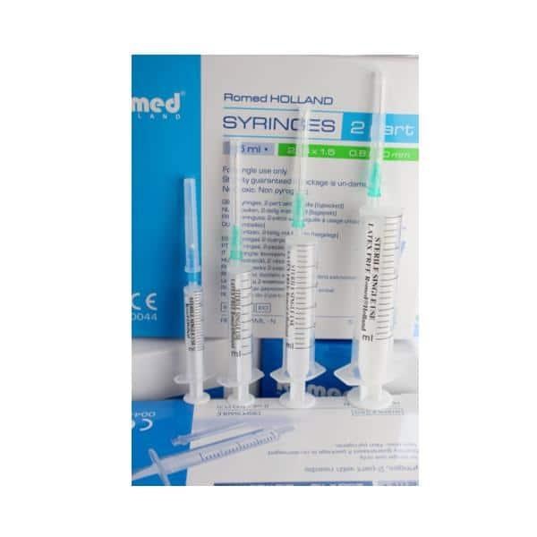 Romed Romed 20ml syringes with needle 50 pcs, foto 2 van 3