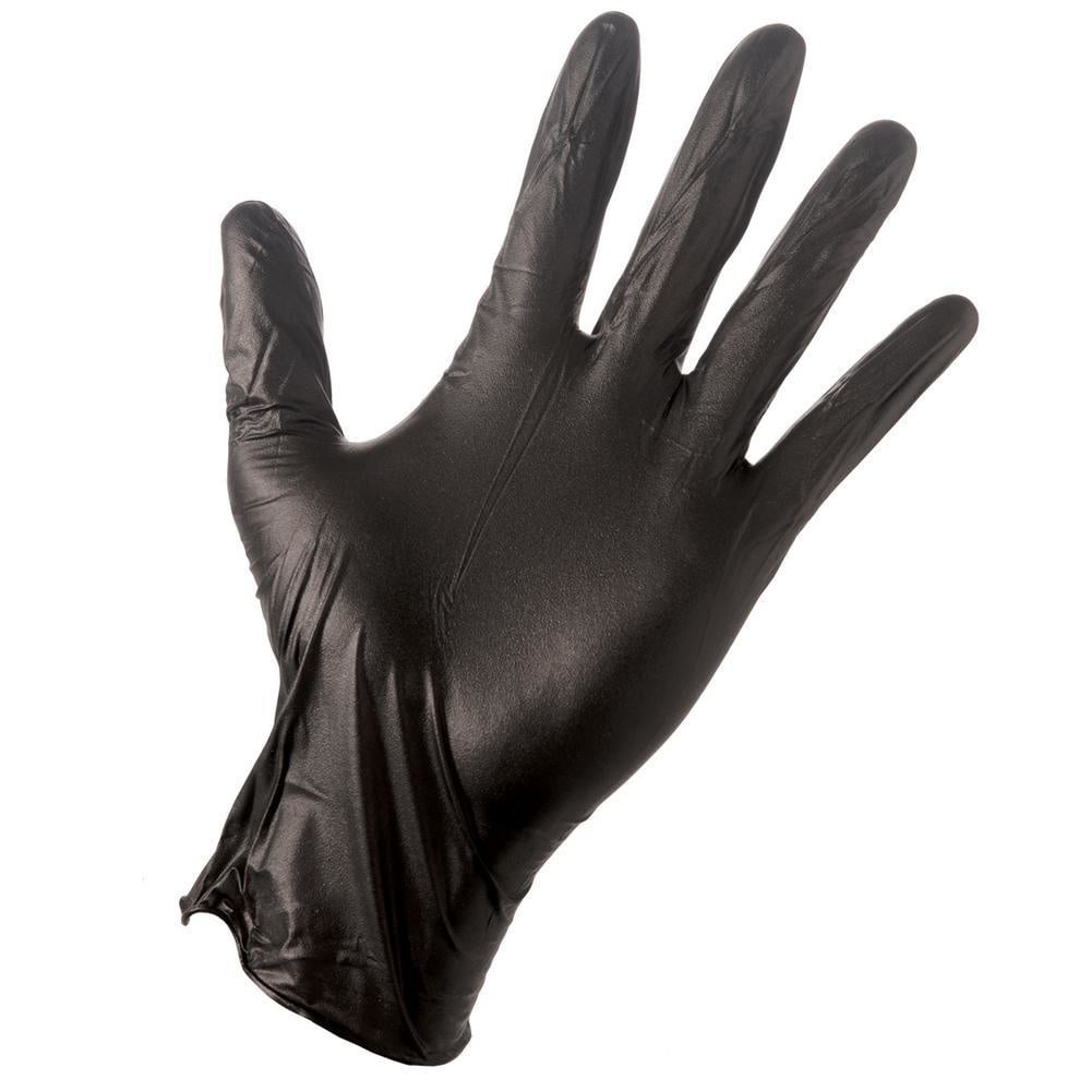 Burgerschap zwaan Toerist Romed nitril handschoenen zwart 100 stuks - Degros