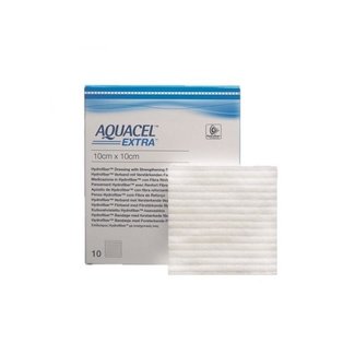 Aquacel Aquacel Extra Hydrofiber Wundauflage steril 10x10cm