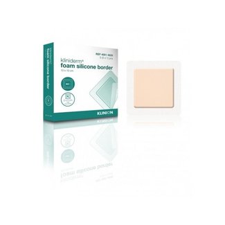 Klinion Kliniderm Foam Silicone foam dressing with Border 10x10cm