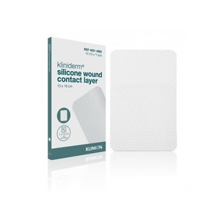 Klinion Kliniderm silicone wound contact layer 10x18cm