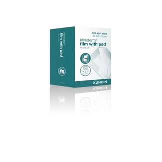 Klinion Klinion Kliniderm Film with Pad wound plaster sterile 10x15cm