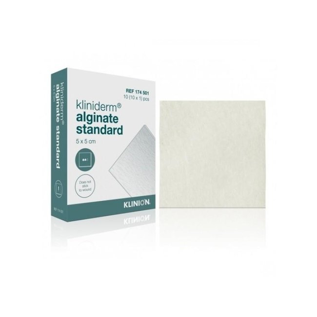 Kliniderm Alginate Standard alginaat wondverband 5x5cm