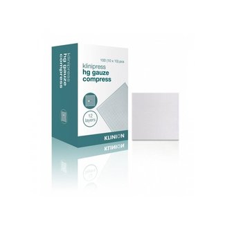 Klinion Klinion gauze compress HG sterile 12-layer 10x10cm 100 pieces