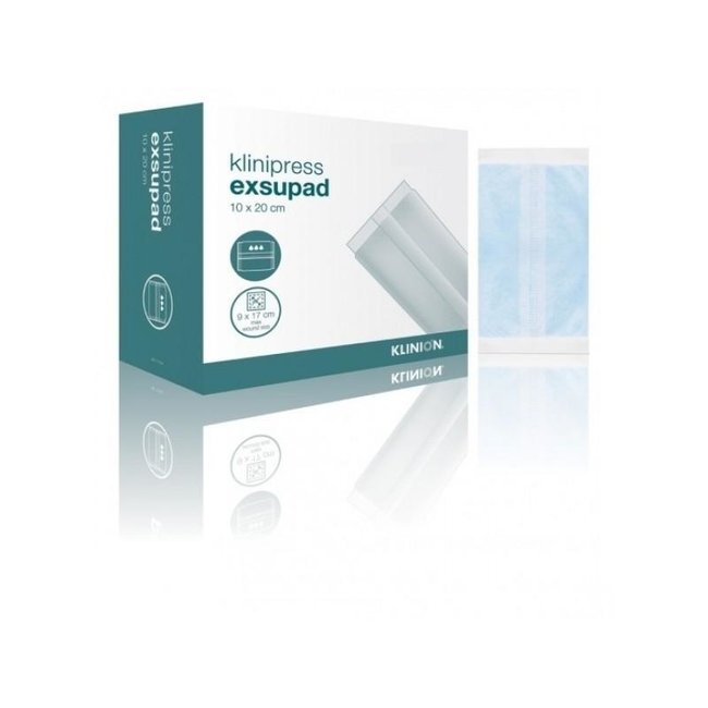 Klinion Exsupad pansement absorbant lourd non stérile 10x20cm (25 pièces)