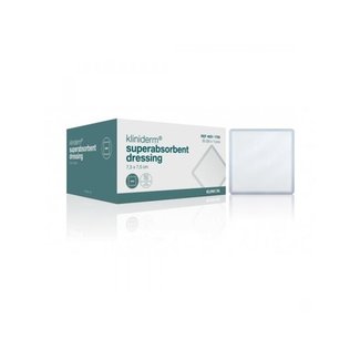 Klinion Kliniderm Superabsorbent dressing sterile 7.5x7.5cm