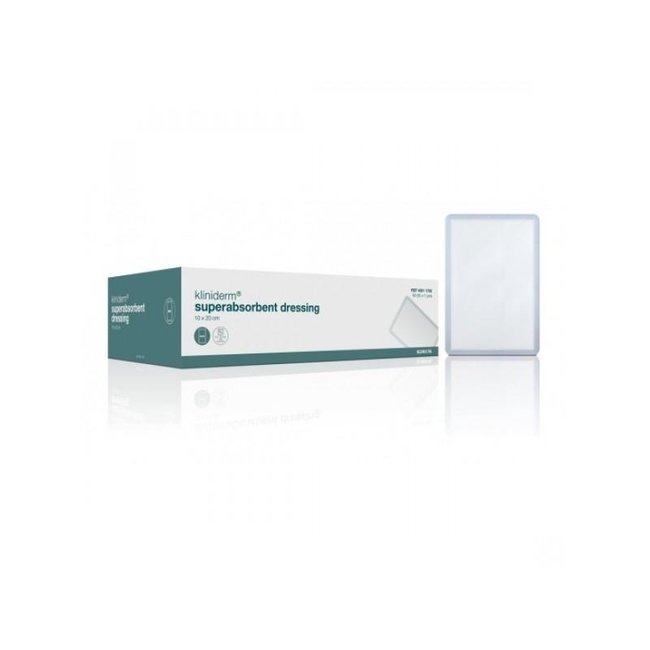 Kliniderm Pansement Superabsorbant stérile 10x20cm