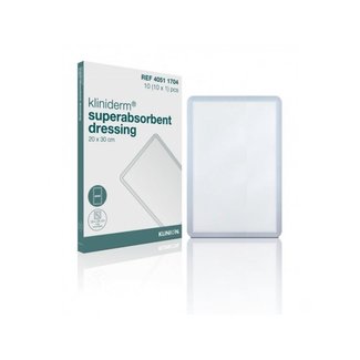 Klinion Kliniderm Superabsorbent dressing sterile 20x30cm