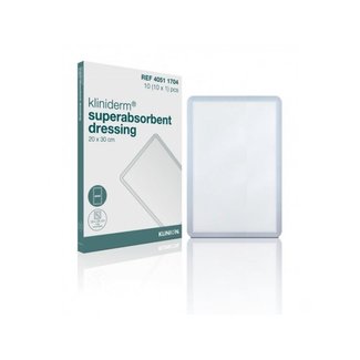 Klinion Kliniderm Superabsorberend verband steriel 20x30cm