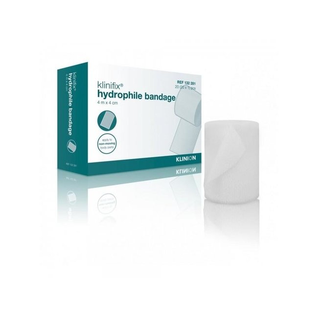 Klinifix Hydrophilic fixation bandage 4m x 4cm