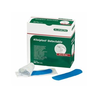 Klinion Pansement bleu détectable Kliniplast