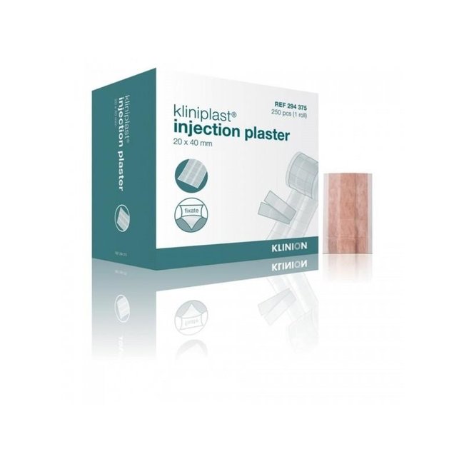 Klinion Kliniplast injection plasters on a roll