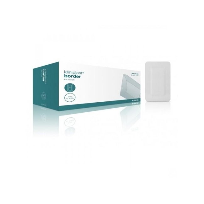 Kliniplast Bordüre 8x15cm steril