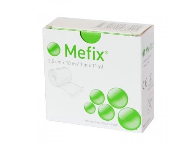 Molnlycke Mefix Vlies Fixierpflaster 2,5 cm x 10 Meter