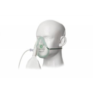 Intersurgical Interoperativ Ecolite Konz. Maske hoch für Erwachsene (24 Stück)