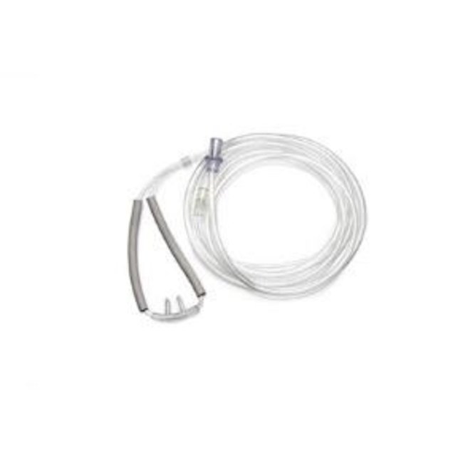 Interchirurgische Sauerstoffbrille für Erwachsene mit Gehörschutz, gebogenem Stift, Sauerstoffschlauch 2,1 m 1165002