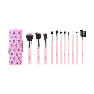 Sinelco Pink flamingo set cosmetische borstels 11st sibel