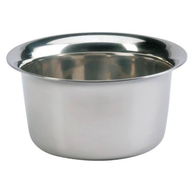 Shaving bowl chromed