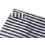 Stripes barbering cape 135x184cm w/hooks barburys