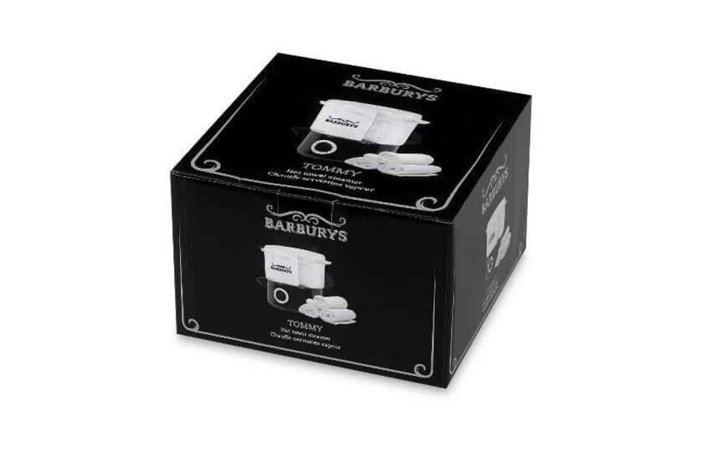 Barburys hot towel steamer tommy
