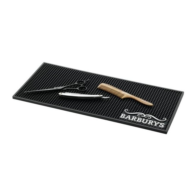 Pick-up anti-slip mat for barber tools barburys