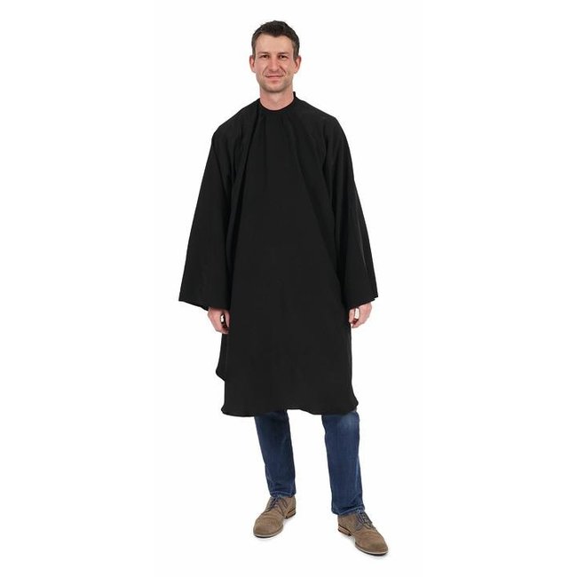 Men cape w/velcro black barburys