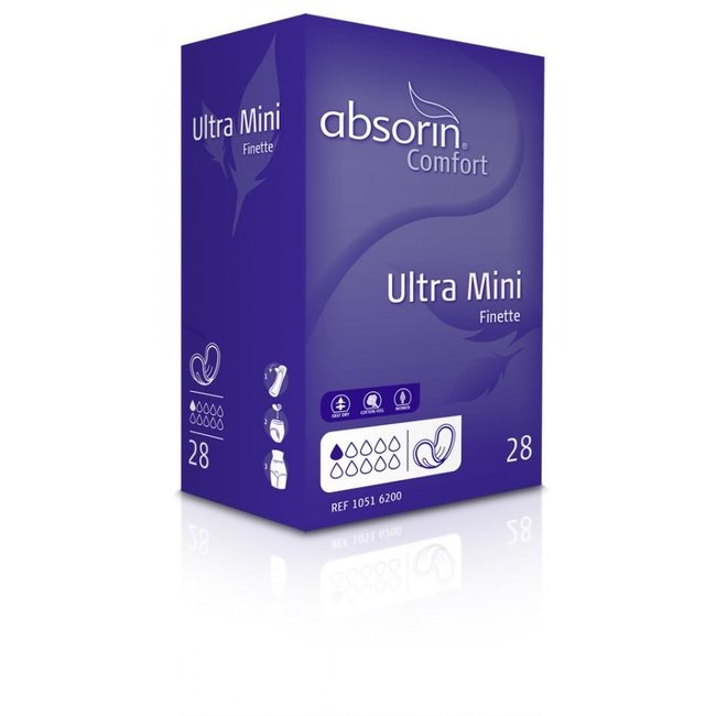 Absorin comfort finette inlegger ultra mini 10516200