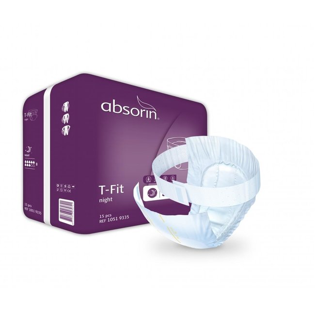 Absorin comfort t-fit night xl paars 10519835