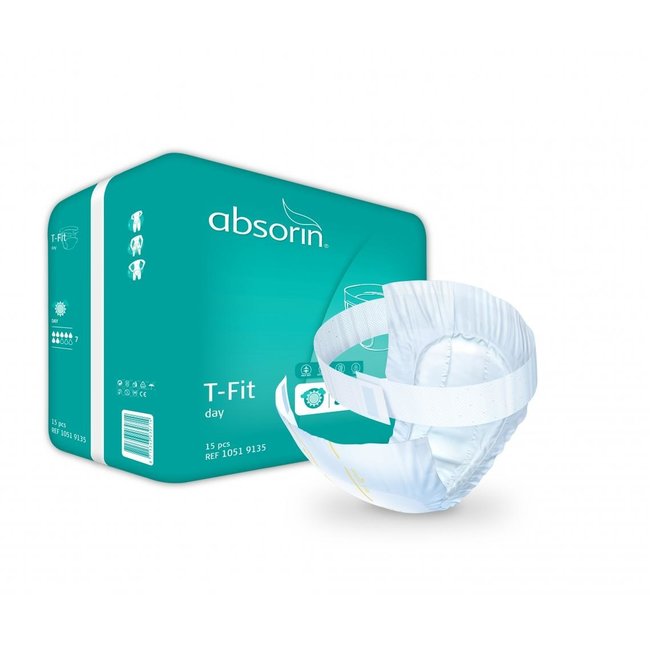 Absorin comfort t-fit day m groen 10519125
