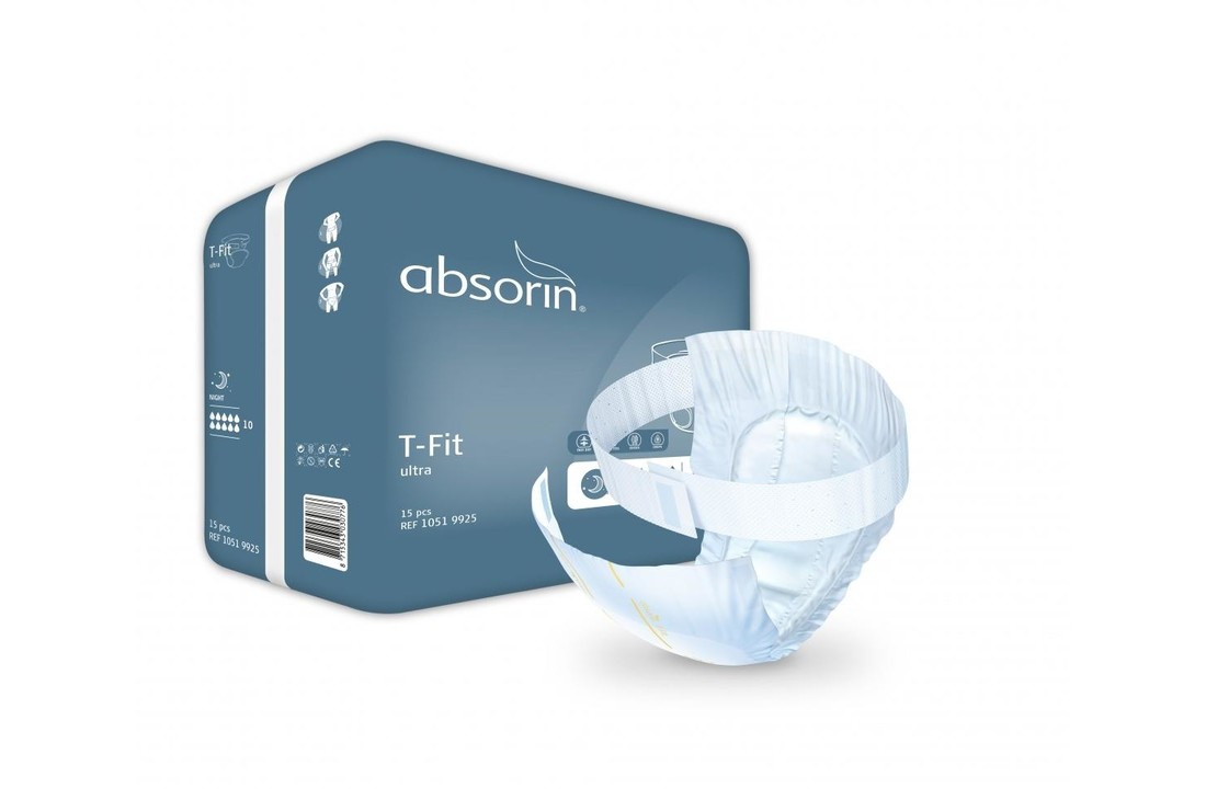 Absorin comfort t-fit ultra l grey 10519935