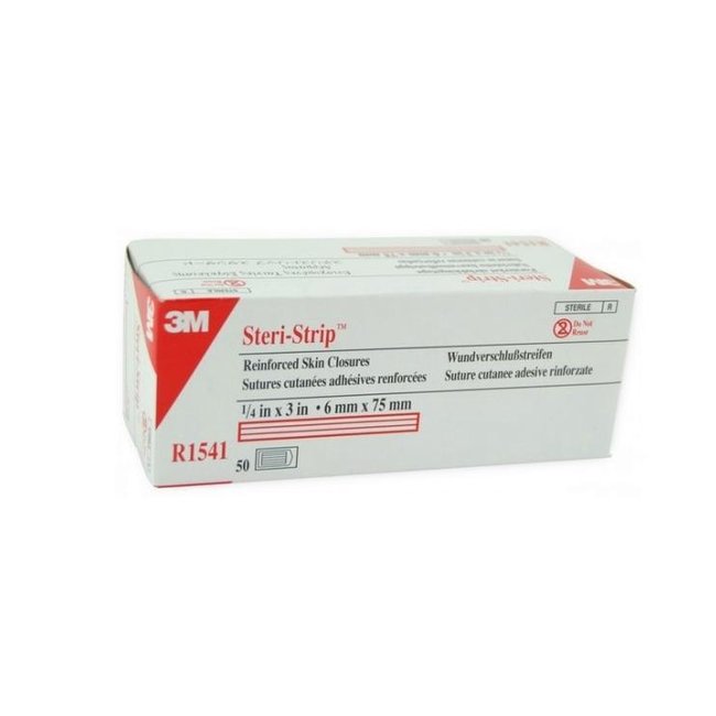 Steristrip 6 x 75mm (Rouge)