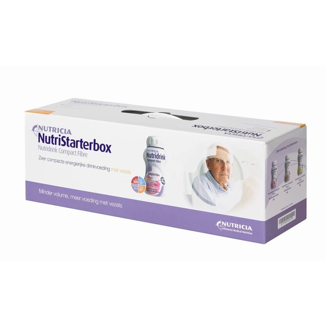 Nutricia nutridrink compact fibre dieetvoeding 200ml starterbox 122418