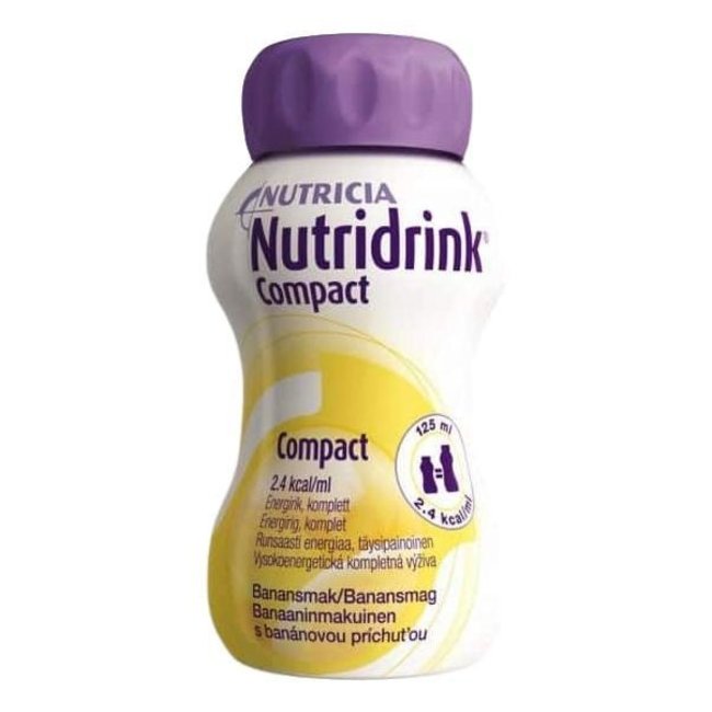 Nutricia nutridrink compact dieetvoeding 125ml banaan 79789