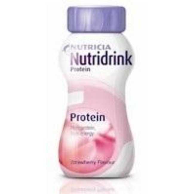 Nutricia nutridrink protein diet food 200ml strawberry 97950