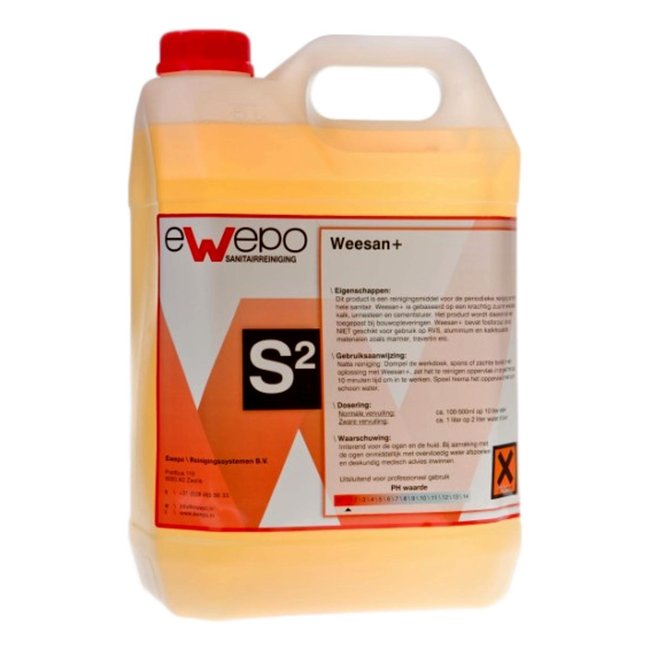 Ewepo Weesan+ détartrant périodique 5 litres
