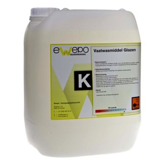 Ewepo Ewepo Vaatwasmiddel Glazen 10 liter